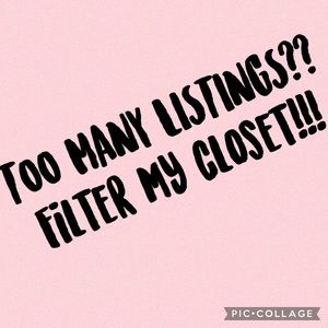 Mens, women, plus, junior…. Use the filter option! ❤️